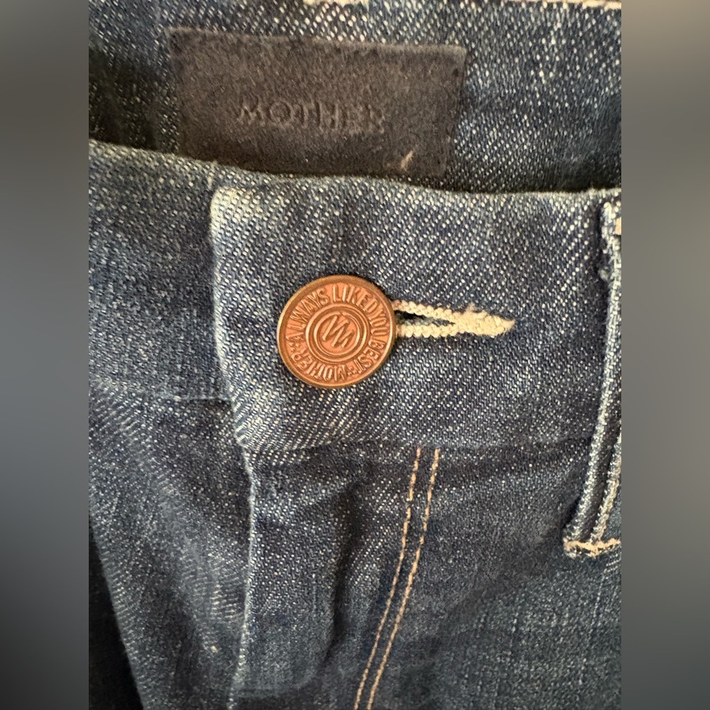 MOTHER The Looker Crop jeans, size 23 - Picture 3 of 10